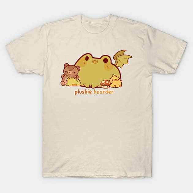 Plushie hoarder T-Shirt by Rihnlin